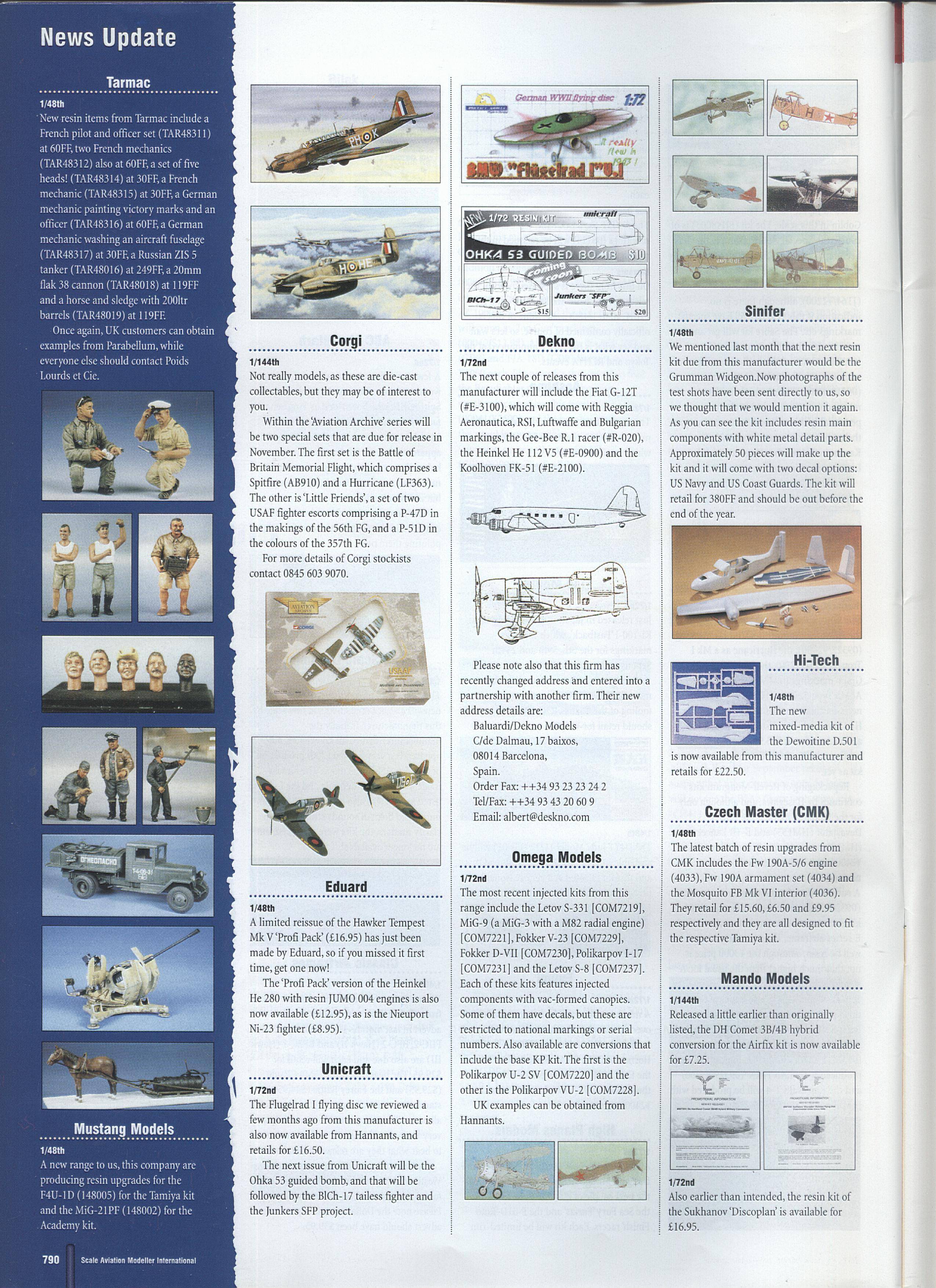 Scale Aviation Modeller International 1999-11